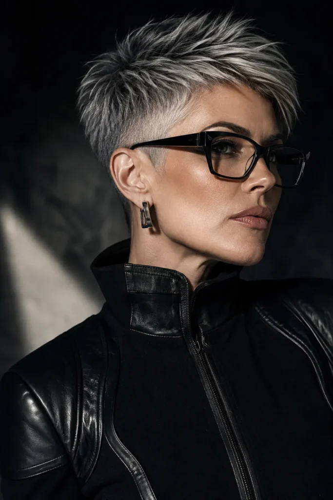 Tapered Undercut Pixie