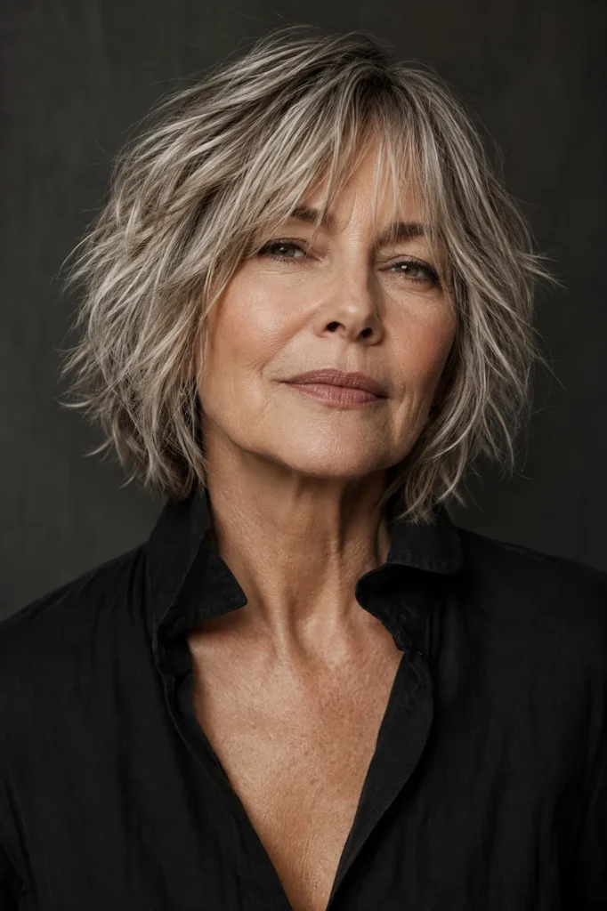 The Choppy Layered Bob