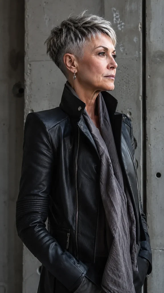 The Choppy Undercut Pixie