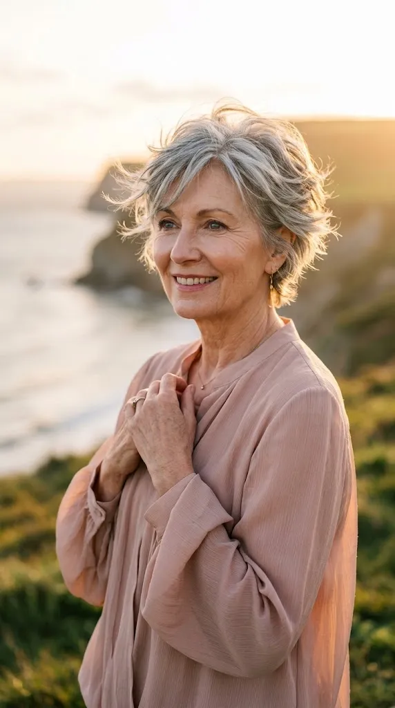 The Feathered Gray Pixie