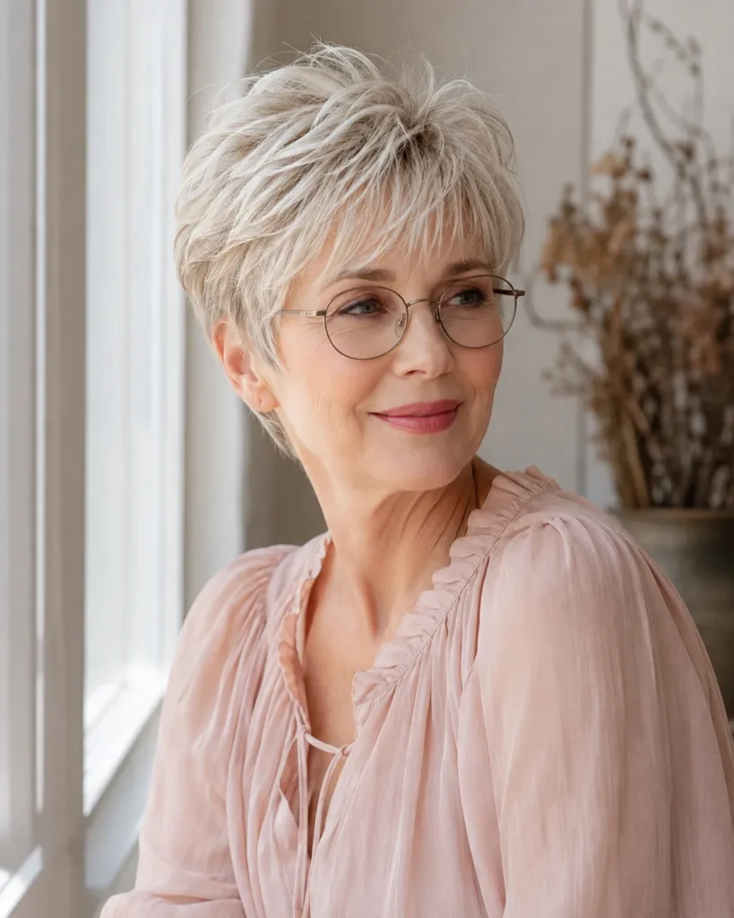 The Feathered Pixie With Micro Bangs