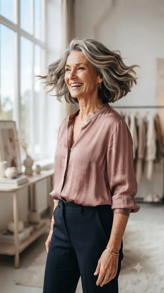 The Layered Chin Length Bob