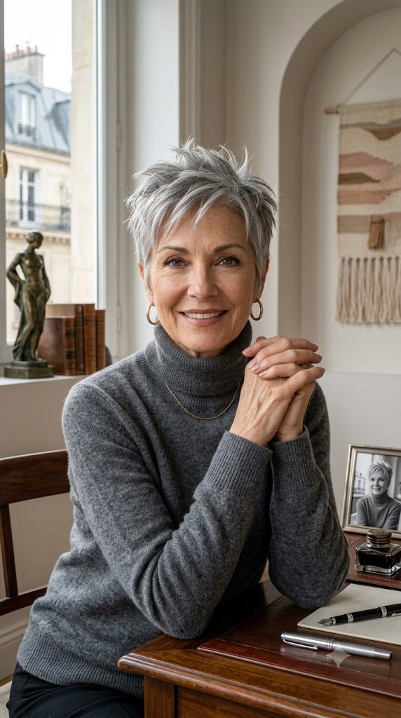 The Modern Textured Pixie