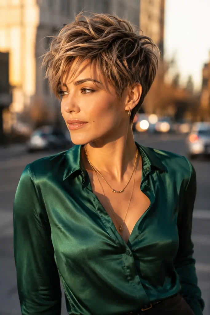 The Piecey Pixie With Long Top