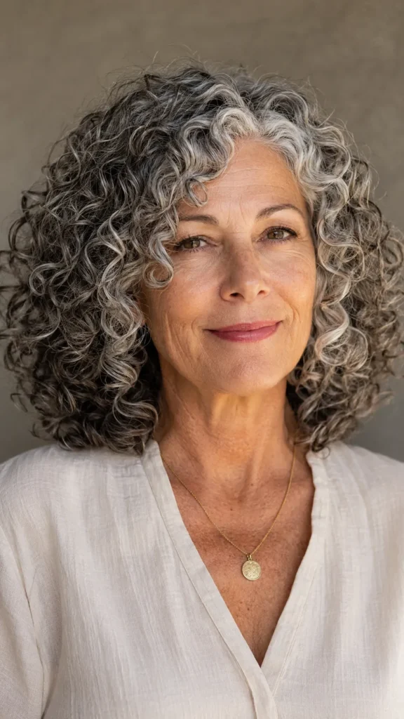 The Textured Curly Collarbone Cut