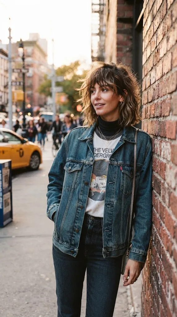 The Textured Shag Bob with Fringe