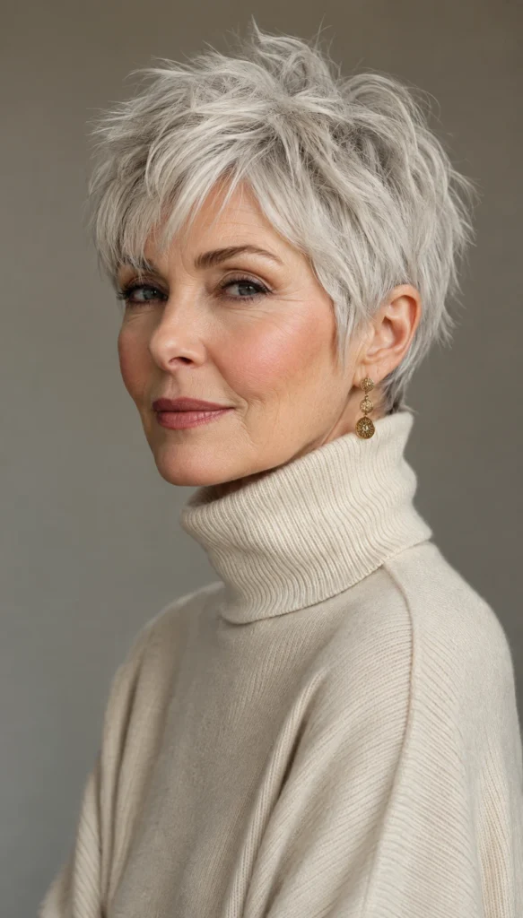 Tousled Shag with Face Framing Layers