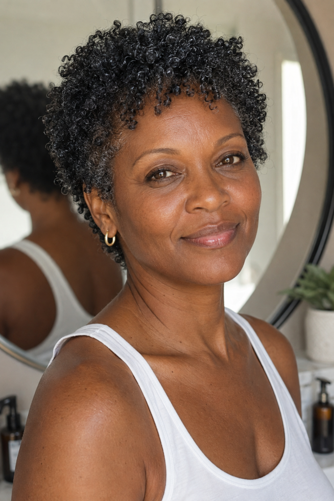 The Bantu Knot Out Pixie