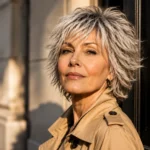 messy shag haircuts for women over 60