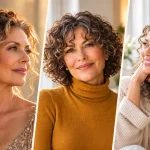 Playful Curly Hairstyles for Women Over 50