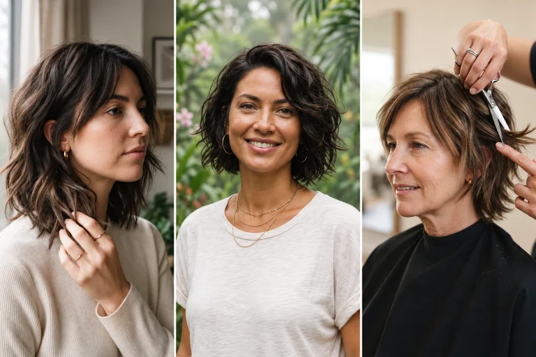 15 Effortless Shaggy Bob Haircuts for Women Over 60