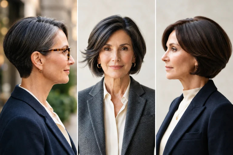 13 Volumizing Stacked Bob Haircuts for Women Over 60
