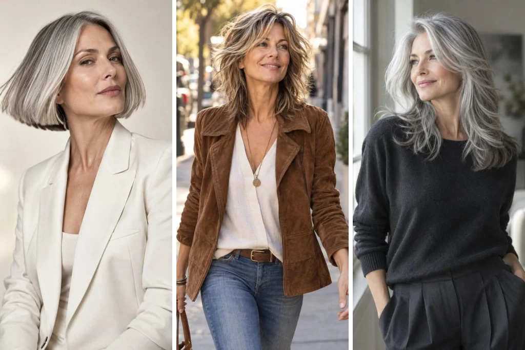 15 Low Maintenance Wash and Wear Haircuts Over 50