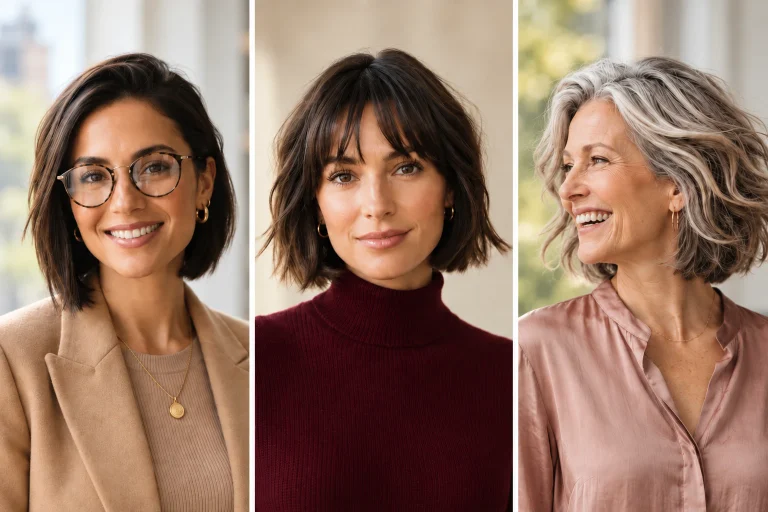 15 Chin Length Bob Haircuts for Women Over 60