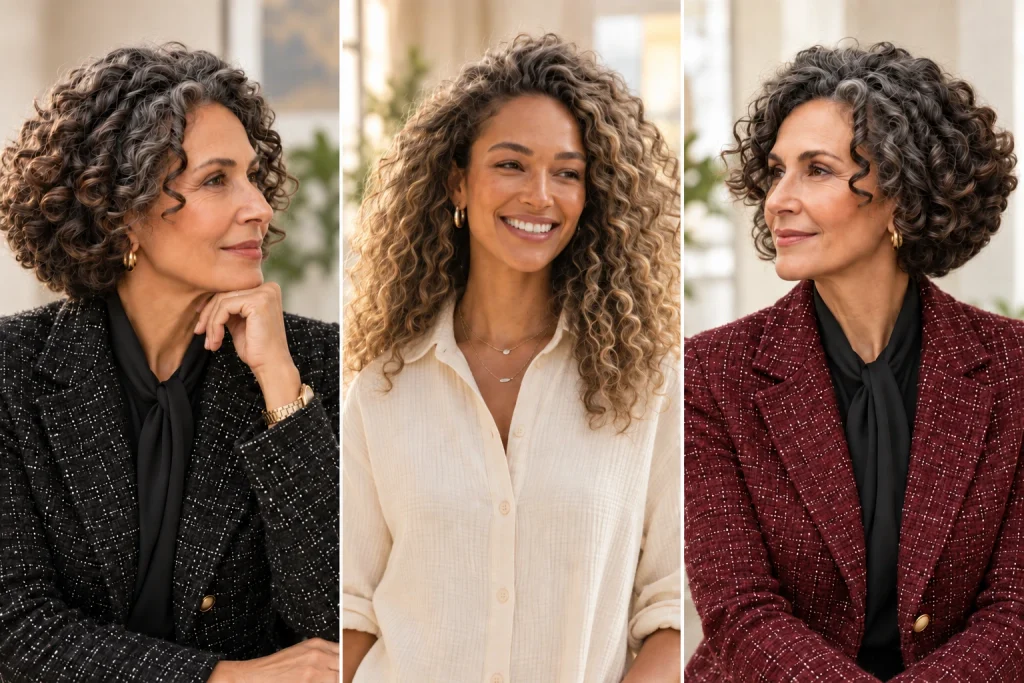 15 Playful Curly Bob Haircuts for Women Over 60
