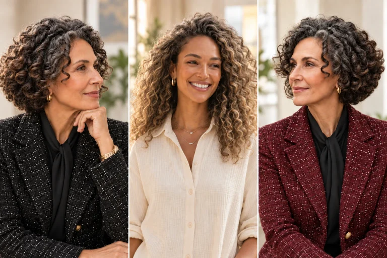 15 Playful Curly Bob Haircuts for Women Over 60