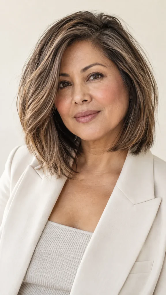 . Best Cuts for Thick or Coarse Hair with a Round Face