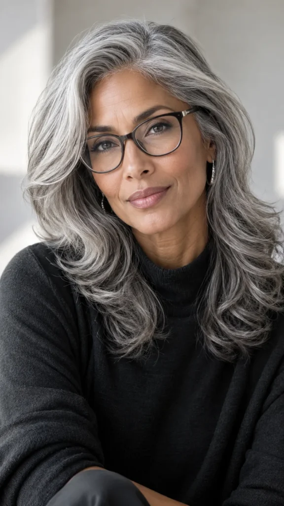 Gray and Silver Hair Getting Your Frame Color Right