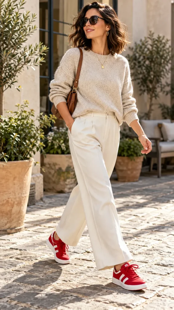 et The Sneaker Set The Mood Not Match The Outfit