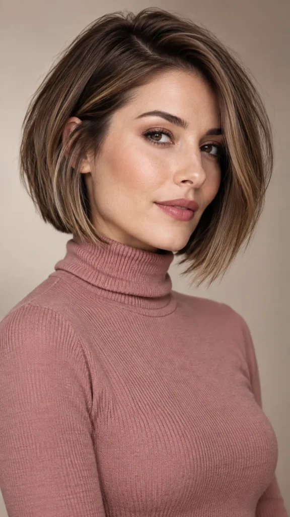  Medium Hairstyles for Round Faces