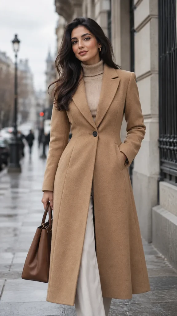 Structured Coats With A Nipped Waist