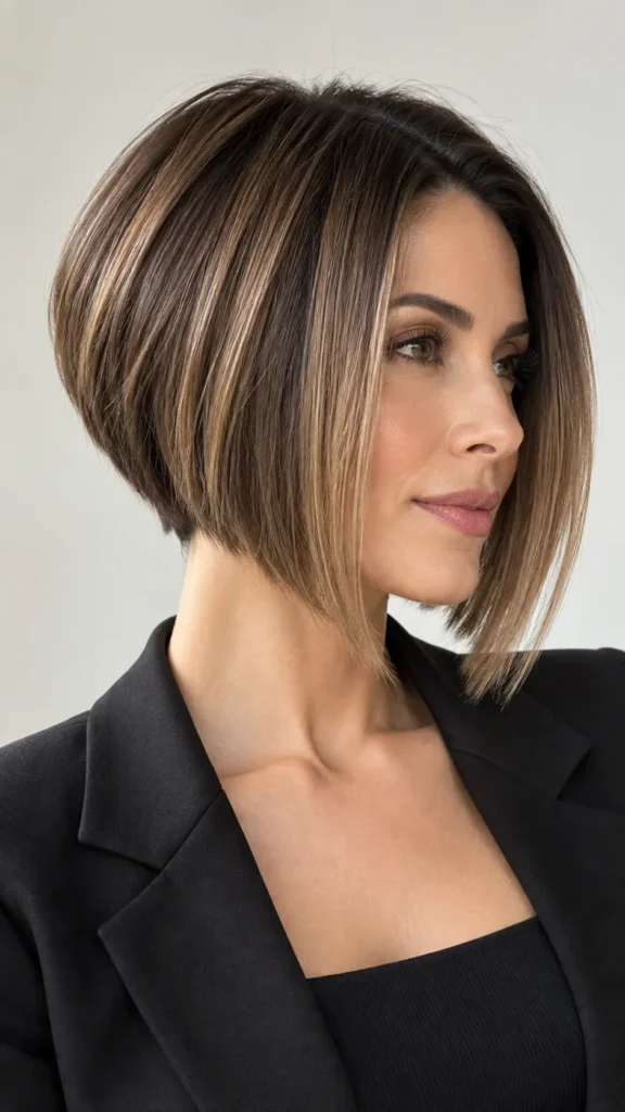 The Graduated Bob Worn Close To The Head