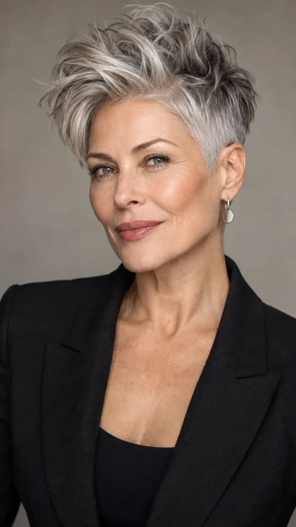 The Textured Crop With Volume On Top
