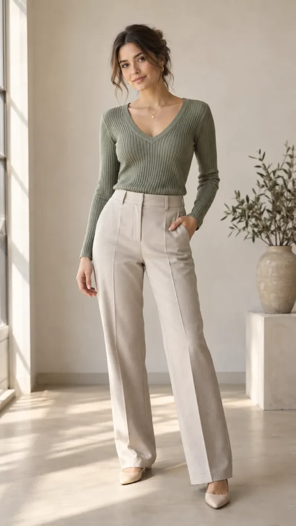 V Neck Tops