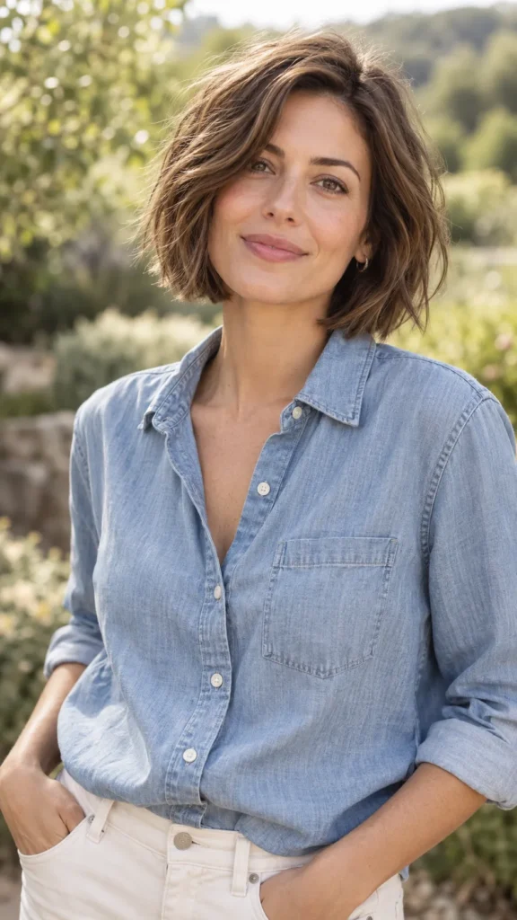 Wash and Wear Cropped Bob