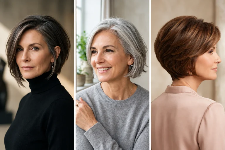 bob haircuts for women over 60