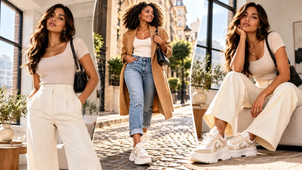 14 Ways to Style Platform Chunky Sneakers Without Looking Bulky