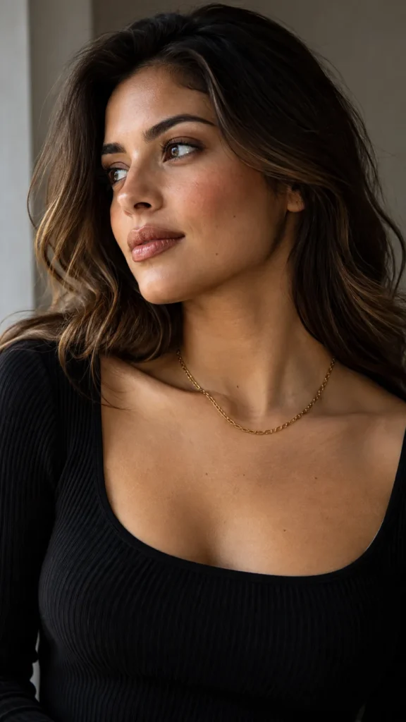 A Dainty Gold Chain Necklace