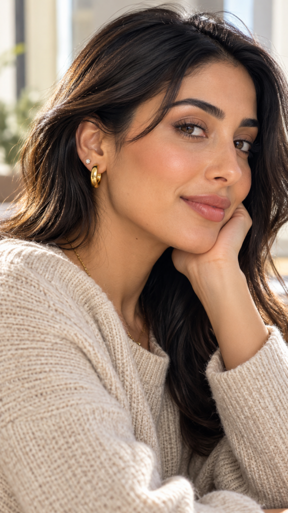 Gold Huggie Earrings