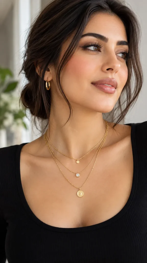 Layered Necklaces Without the Tangle