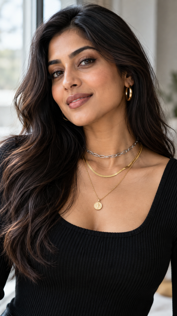 Mixed Metal Necklaces and Layering