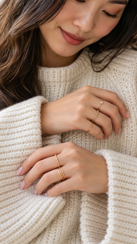 Stackable Thin Rings