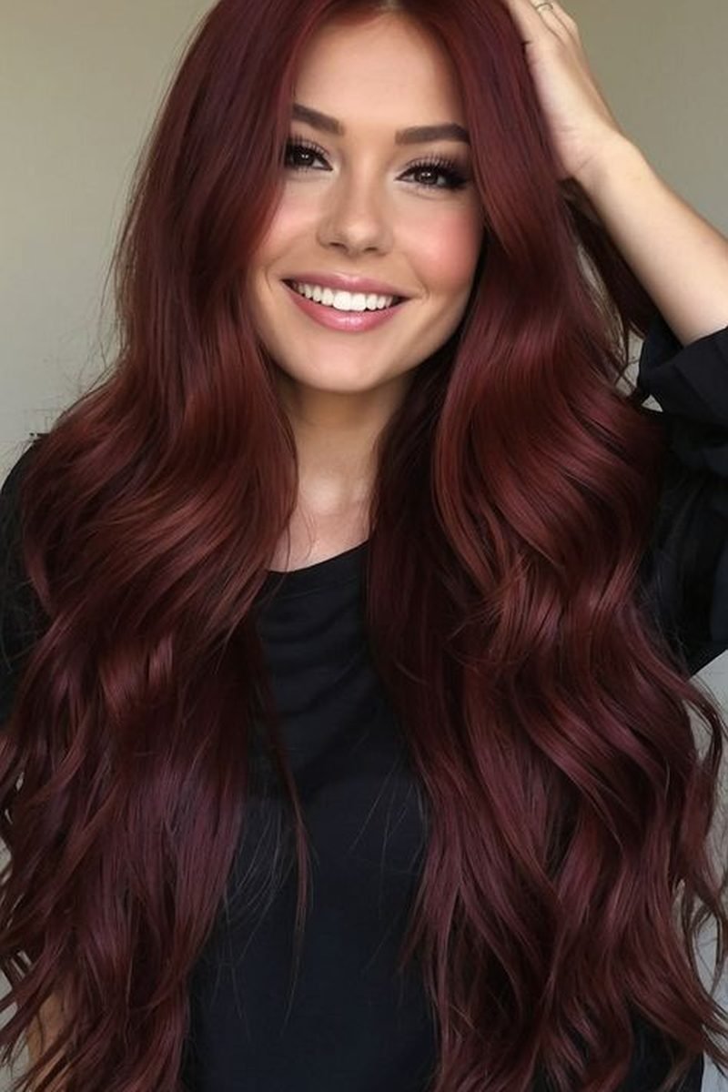 Mahogany cherry depth brunette