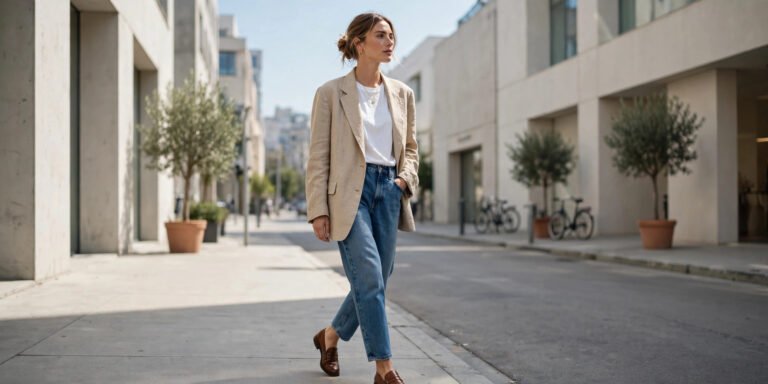 Oversized Blazer Outfit Street Style
