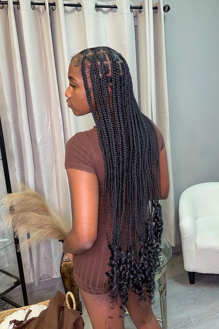 28 Knotless Braids Hairstyles for Effortless Protective Style