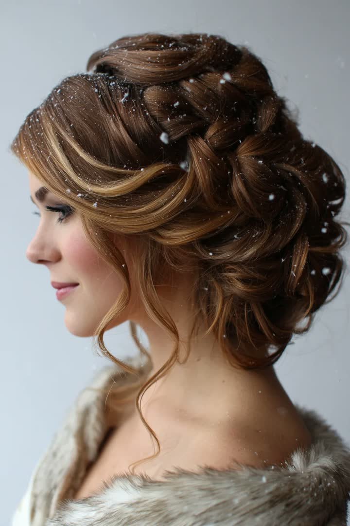 28 Winter Formal Hairstyles for Elegant Holiday Nights